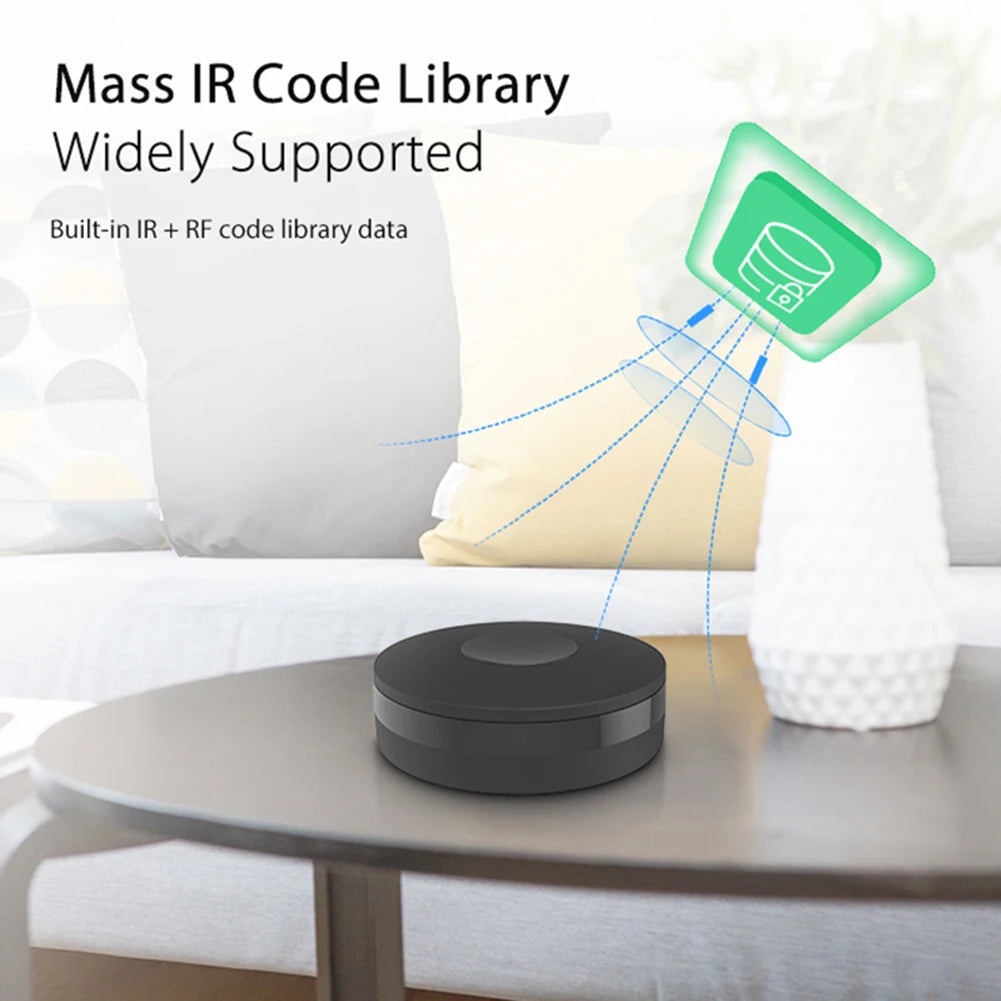 Tuya WiFi IR RF Remote Control Support for  Alexa Google Assistant Universal Controller for Air Conditioner TV Appliances